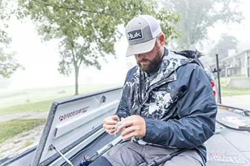 HUK Men's Tournament Wind & Water Proof Rain Jacket in Saudi Arabia