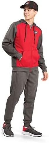 Augusta Sportswear Men's Three-Season Fleece Full Zip Hoodie in Saudi Arabia