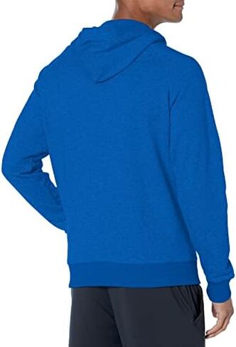 سترة بغطاء رأس Rival Fleece للرجال من Under Armour بسحاب 1/2 in Kuwait