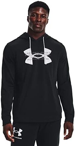 Under Armour Men's Rival Terry Logo Hoodie in Saudi Arabia