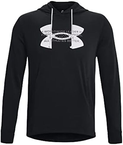 Under Armour Men's Rival Terry Logo Hoodie in Saudi Arabia