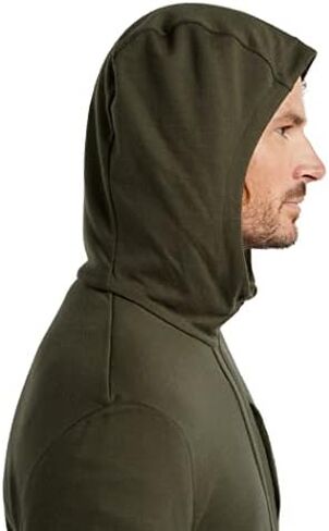 ICEBREAKER Men's Quantum Iii Long Sleeve Wool Athletic Zip Up Hoodie in Saudi Arabia