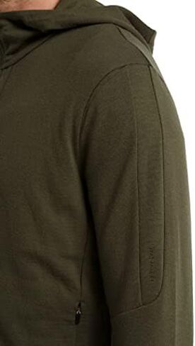 ICEBREAKER Men's Quantum Iii Long Sleeve Wool Athletic Zip Up Hoodie in Saudi Arabia