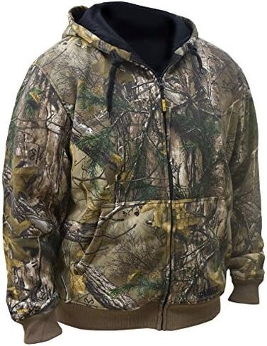 DEWALT DCHJ074D1-S Realtree Xtra Camouflage Heated Hoodie, Small, Camouflage in Saudi Arabia