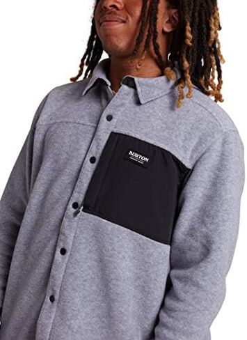 Burton Mens Hearth Fleece Shirt in Kuwait