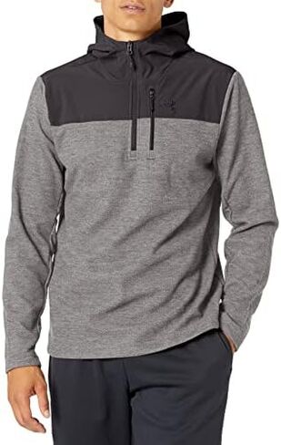 سترة بغطاء رأس Specialist Grid ½ بسحاب للرجال من Under Armour in Saudi Arabia