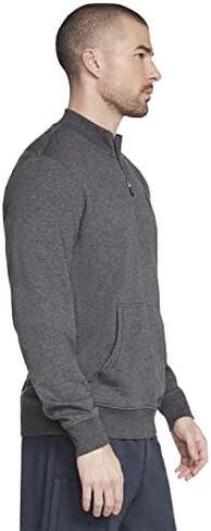 Skechers Mens Hoodless Hoodie 1/4 Zip in Saudi Arabia
