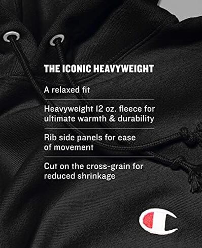 Champion Men's Reverse Weave Anorak with 1/4 Zip Hood in Saudi Arabia