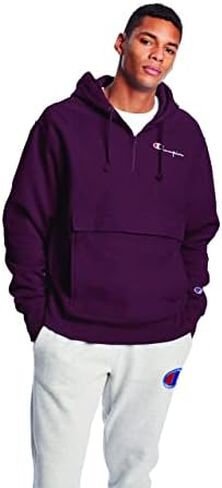 Champion Men's Reverse Weave Anorak with 1/4 Zip Hood in Saudi Arabia