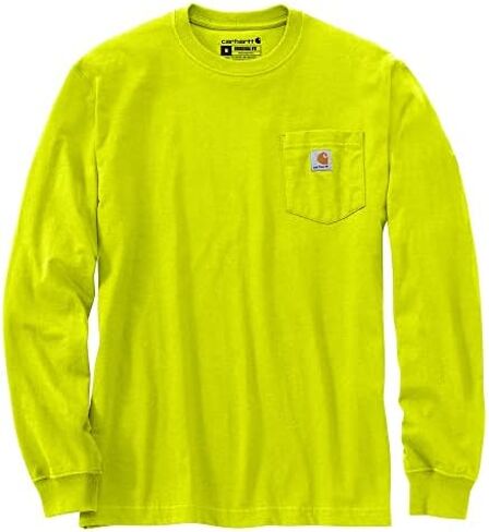 Carhartt Men's Loose Fit Heavyweight Long-Sleeve Pocket T-Shirt in Saudi Arabia