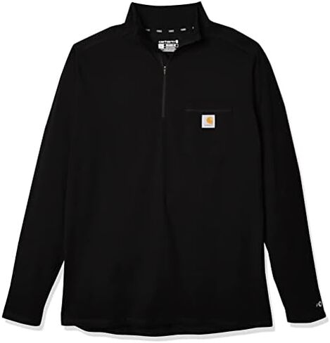 Carhartt Men's 104255 Force® Relaxed Fit Quarter Zip Pocket T-Shirt in Kuwait