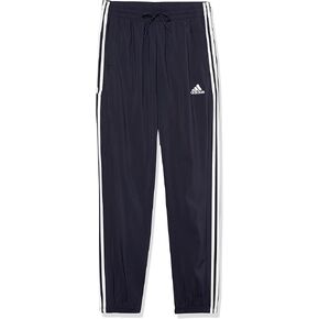 adidas Men's Aeroready Essentials Woven 3-Stripes Tapered Pants in Saudi Arabia