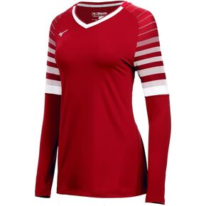 Mizuno Girls' Techno 8 Long Sleeve Volleyball Jersey in Saudi Arabia