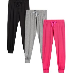 Sweet Hearts Girls' Sweatpants - Super Soft Athletic Performance Joggers: Made in USA (3 Pack) in Saudi Arabia