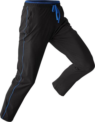 TIBAIKER Mens Joggers Athletic Workout Golf Pants with Pockets Track Lounge Jogging Running Gym Pants in Saudi Arabia
