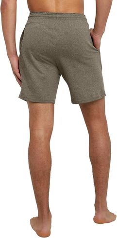 Hanes Men's Athletic Shorts, Favorite Cotton Jersey Shorts, Pull-On Knit Shorts with Pockets, Knit Gym Shorts, 7.5" Inseam in Kuwait