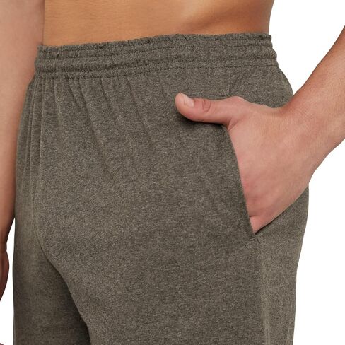 Hanes Men's Athletic Shorts, Favorite Cotton Jersey Shorts, Pull-On Knit Shorts with Pockets, Knit Gym Shorts, 7.5" Inseam in Kuwait