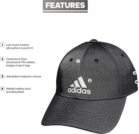 adidas Kids-Boy's/Girl's Relaxed Adjustable Fit Cap in Kuwait