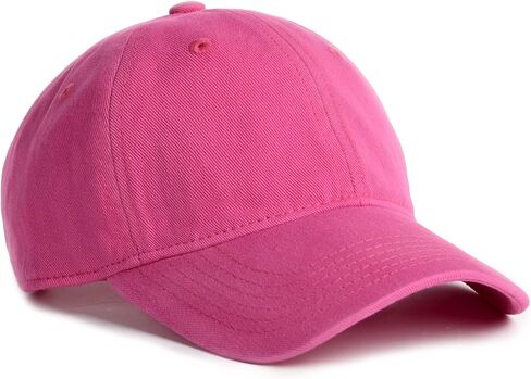 FURTALK Toddler Baseball Hat Kids Boys Girls Adjustable Washed Cotton Baseball Cap with Ponytail in Saudi Arabia