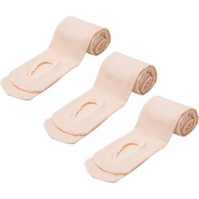 MANZI Womens Girls Solid Color Comfortable Convertible Ballet Tights 1-3 Pairs Pack