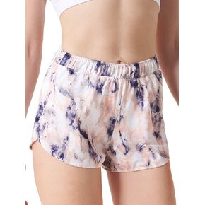 Aurefin Women’s Running Shorts - Quick-Dry Athletic Shorts with Inner Liner and Dolphin Hem Design, Mid Waisted and 3‘’