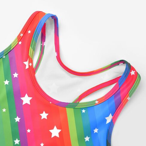 Uhnice Girls Swimsuit Two Piece Tankini Swimwear with Boyshort in Saudi Arabia