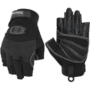 Seibertron Full or Half Finger Padded Palm Lightweight Breathable Climbing Rope Gloves for Climbers, Rock Climbing, Rescue, Adventure, Sailing, Kayaking, Outdoor Sports in Saudi Arabia
