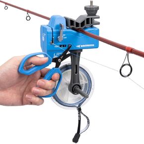 KastKing Kalibrate Fishing Line Spooler, Line Counter & 5" Braid Scissors | No Line Twist, Easy to Use, Fits Spinning & Baitcasting Reels, Durable Polymer, Fishing Gears and Gifts for Men in Saudi Arabia