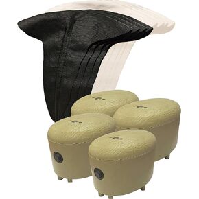 MOJO Mini Flags Spinning Wing Goose Decoys for Goose Hunting, 4 Pack in Kuwait