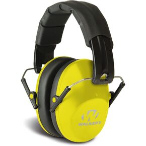 Walker's Unisex Adult's Lightweight Foldable Hearing Protection 22 dB Noise Reduction Pro Low-Profile Earmuffs