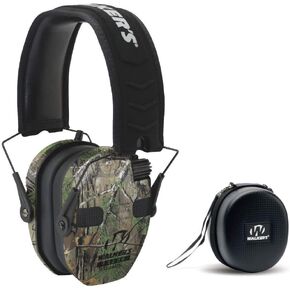 Walkers Razor Slim Electronic Shooting Hearing Protection Muff (Sound Amplification and Suppression) with Protective Case in Saudi Arabia