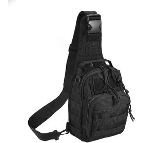Novemkada Tactical Shoulder Bag,1000D Outdoor Military Sling Daypack Backpack