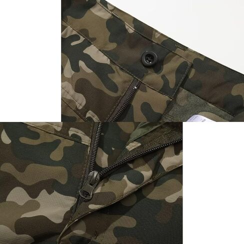 JOMLUN Boy’s Scout Pants Convertible Hiking Quick Dry Zip Off Pants Outdoor Climbing Casual Trouser Kids Youth Cargo Pants in Saudi Arabia
