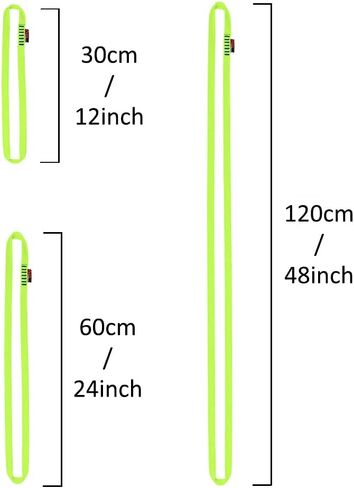 16mm Nylon Sling Runner 22kN / 4950lbf CE UIAA Certified in Kuwait