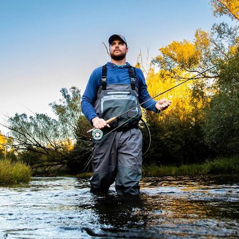 Piscifun Chest Wader, Stockingfoot Waterproof Fishing Wader for Men and Women, Breathable Polyester Lightweight Wader S-XXL in Saudi Arabia