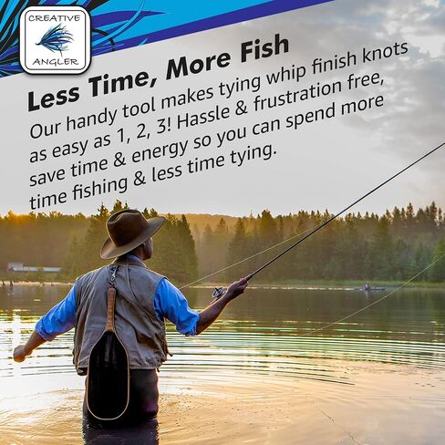 لمسة نهائية للسوط قابلة للتدوير من Creative Angler لربط الذباب/ربط الذباب in Saudi Arabia
