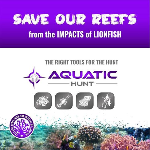 اكواتيك هانت - حزام مطاطي بديل لصيد السمك بالرمح والغوص وسمك الاسد مقاس 36 انش in Kuwait