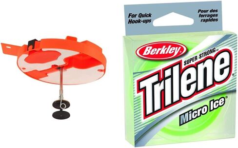 Frabill Pro Thermal Tip-Up | Freeze-Proof Insulated Design | Strike Indicator for Ice Fishing | Available in Multiple Styles in Kuwait