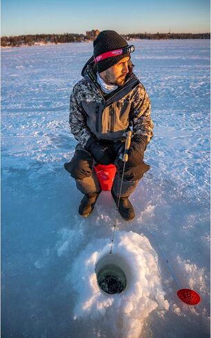 Frabill Pro Thermal Tip-Up | Freeze-Proof Insulated Design | Strike Indicator for Ice Fishing | Available in Multiple Styles in Kuwait