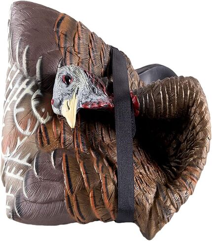 Avian-X LCD Laydown Hen Turkey Decoy | Durable Realistic Lifelike Collapsible Standing Hunting Decoy with Carry Bag & Stake, AVX8011 in Kuwait