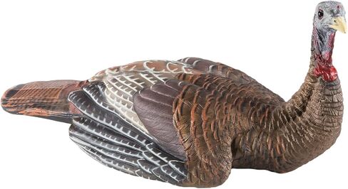 Avian-X LCD Laydown Hen Turkey Decoy | Durable Realistic Lifelike Collapsible Standing Hunting Decoy with Carry Bag & Stake, AVX8011 in Kuwait