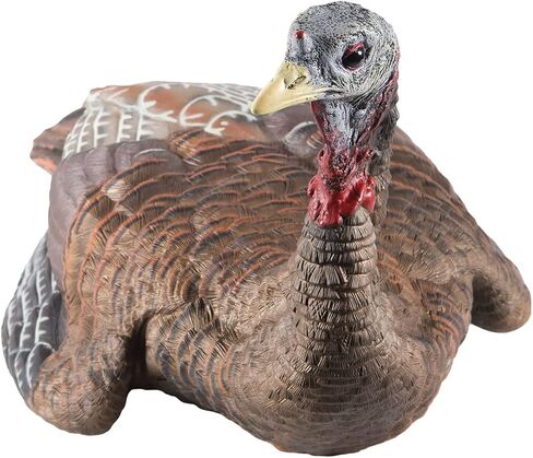 Avian-X LCD Laydown Hen Turkey Decoy | Durable Realistic Lifelike Collapsible Standing Hunting Decoy with Carry Bag & Stake, AVX8011 in Kuwait