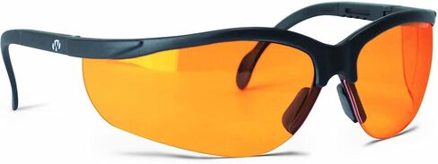 Walker's Sport High-Grade Polycarbonate Lenses Half Frame Soft Rubber Nose Piece Adjustable Safety Shooting Glasses in Saudi Arabia