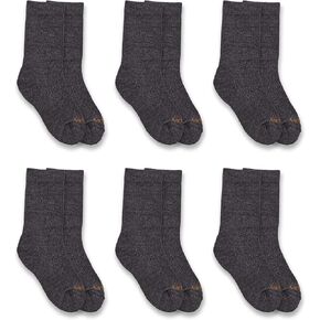 Carhartt Boys' Lightweight Crew Sock 6 Pack in Saudi Arabia