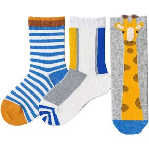 Anbaby Boys Athletic Socks Fashion Cotton Short Crew Socks in Saudi Arabia