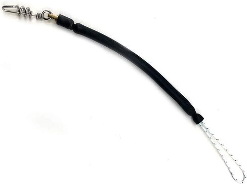SPEARFISHING WORLD 3/8" Bungee/Shock Cord for Speargun Shooting Line with Stainless Steel Swivel Snapclip or Pigtail in Kuwait