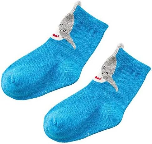 Anbaby Boys Athletic Socks Fashion Cotton Short Crew Socks in Kuwait