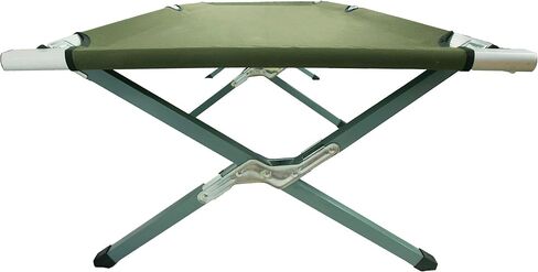 VIVO Green Camping Cot, Fold up Bed, Carrying Bag COT-V01 in Saudi Arabia