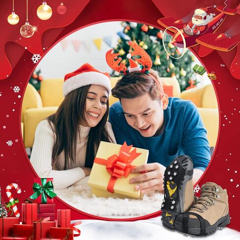 الأشرطة الجليد المرابط الجر الثلوج القبضات للأحذية الأحذية الفولاذ المقاوم للصدأ المسامير آمنة سيليكون حماية للمشي لمسافات طويلة الصيد المشي تسلق الجبال النساء الرجال in Kuwait