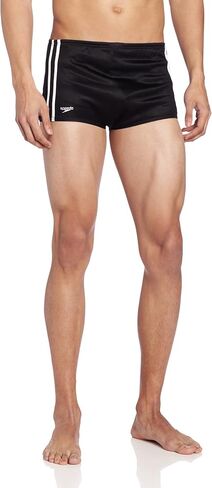 بدلة السباحة الرجالية من Speedo ذات الساق المربعة المصنوعة من النايلون الشبكي - تم إيقاف إنتاجها in Kuwait
